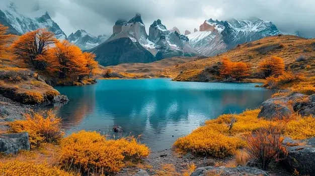 A stunning landscape of Patagonia, the featured article's topic.
