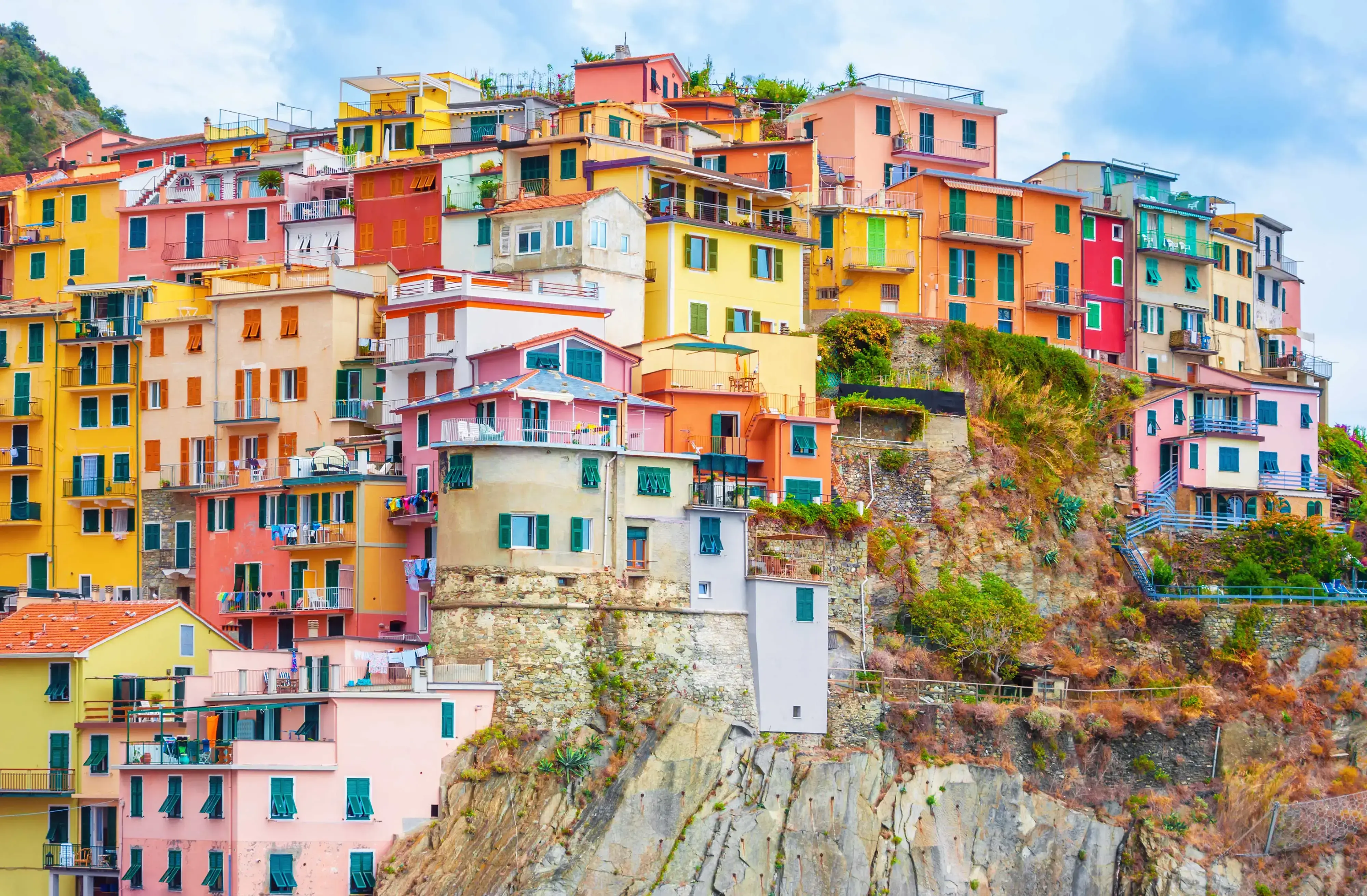 Colorful Italian coastal town of Cinque Terre.